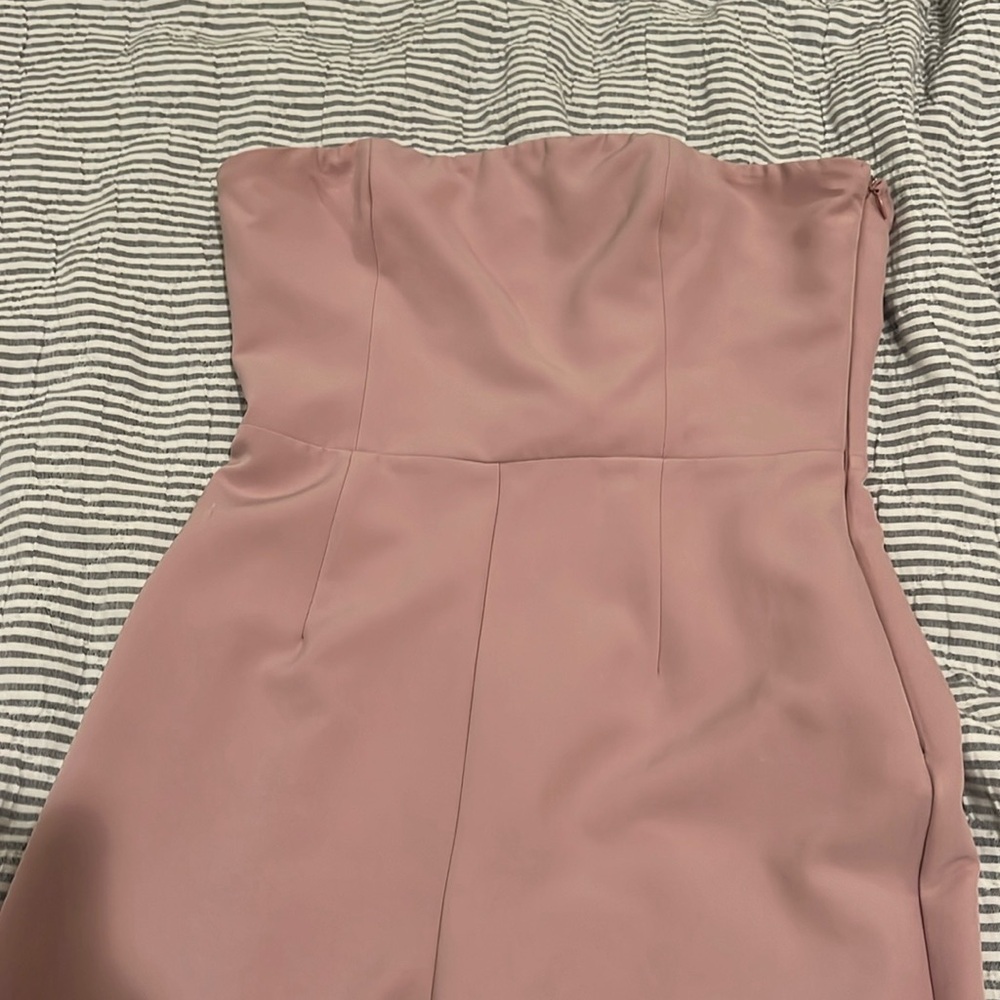 NBD pink jumpsuit